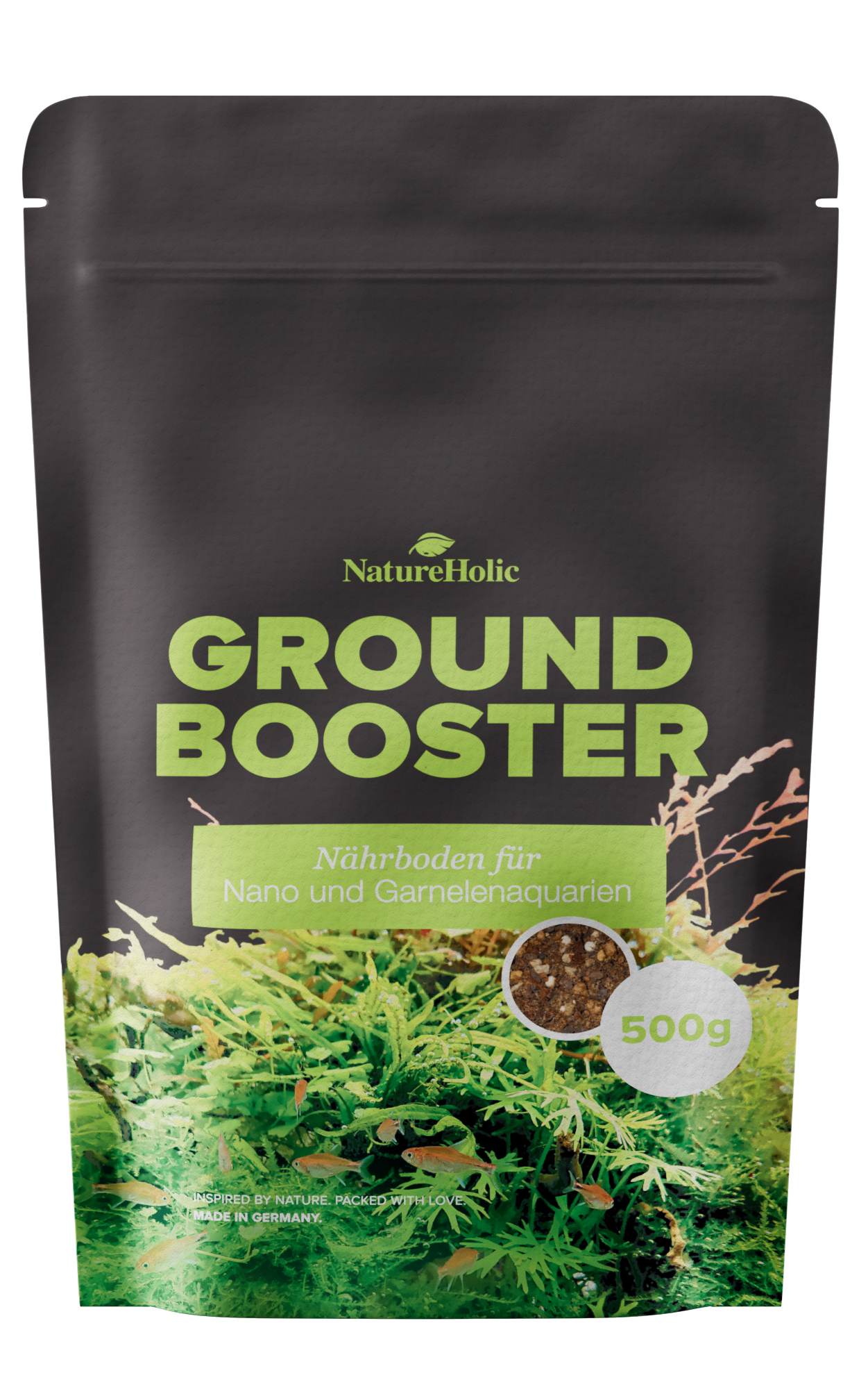 NatureHolic Ground Booster Nährboden für Nanoaquarien